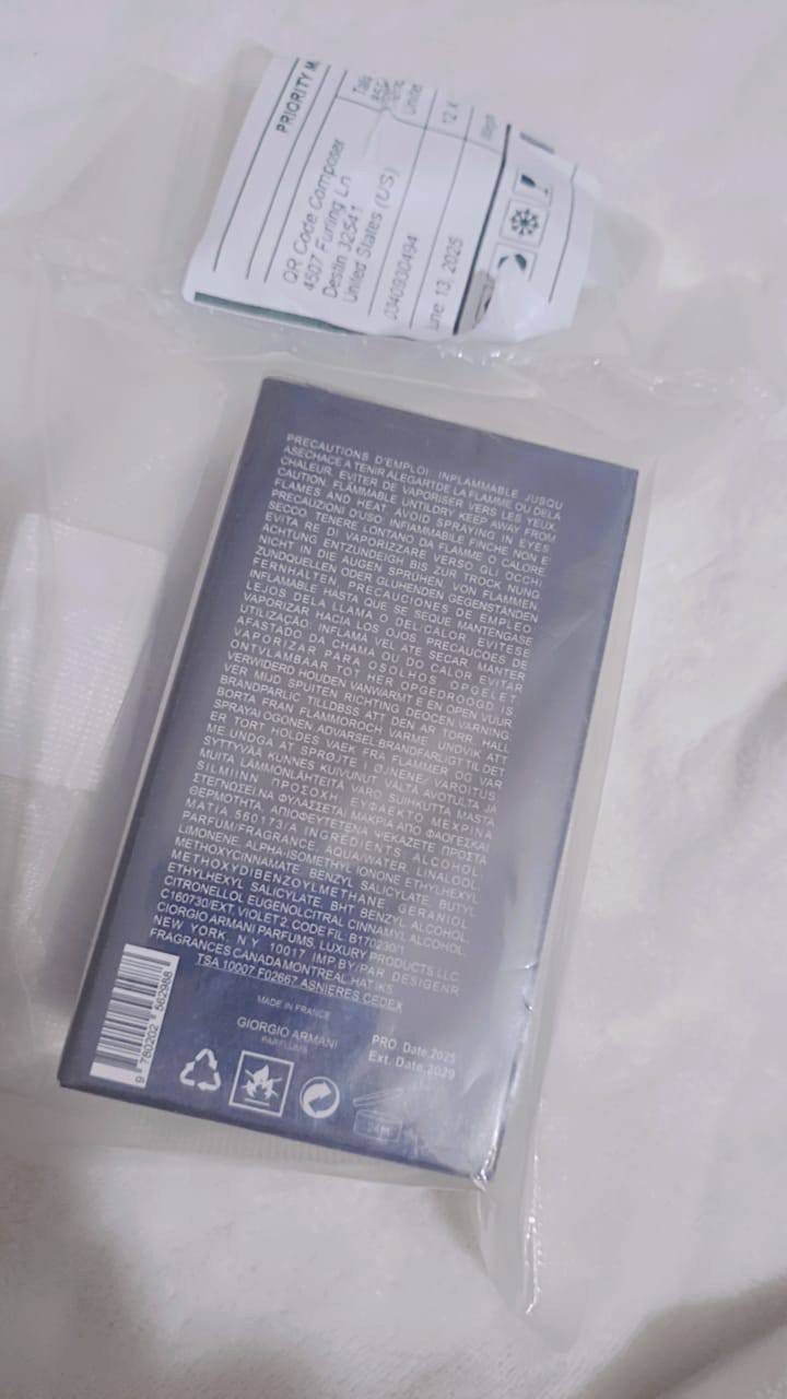 عطر GIO الاصلي طلعلي بالمزون دي اج ال ليريده يخلي سعر وبالعافيه


**إذا كنت صاحب هذا الإعلان وتريد حذفه لأي سبب، رجاءا أرسل رسالة إلى الدعم الفني**
