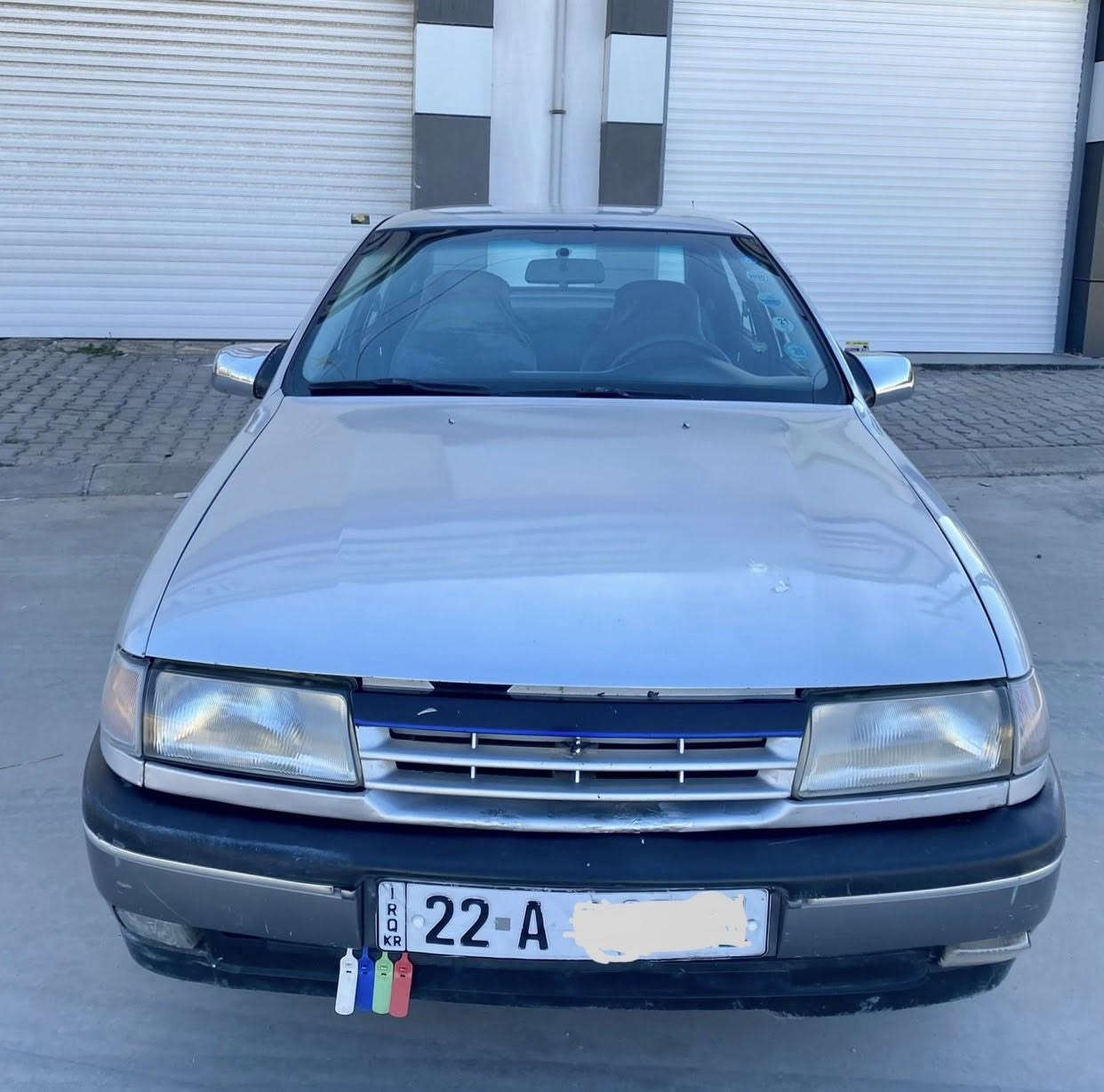 اوبل 92 حجم 18 كير عادي
رقم إربيل انكليزي بسمي 
كير محرك قبل شعر شديد جديد 
كاربايات شرط صدر سياره جاهزه صبوغ عام جمالية اذا شراي خابر مامتواجد عل نت ***********
