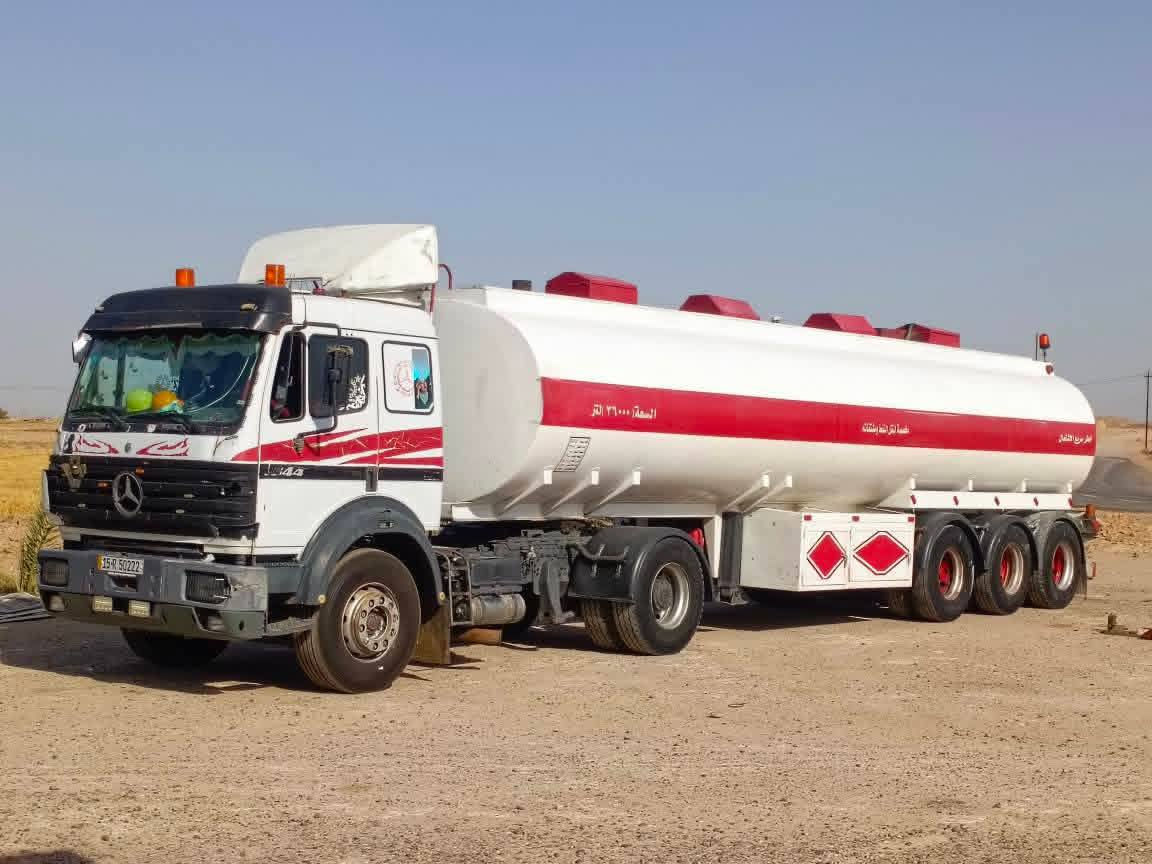 سلام عليكم سياره صهريج للبيع موديل 96محرك v8دبل سوبر اليساره بسامينه سنويه ايله 2027تريد تحويل تريد وكاله طوناج جيبيس تصريح امني  كامله السعر 240وبيه مجال  الاستفسار عل رقم ***********
