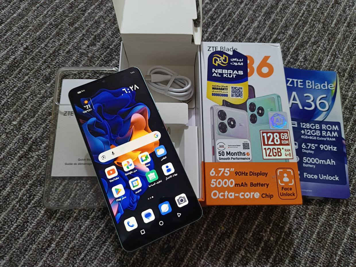 ZTE A36

جهاز جديد نظافة 100%100 كامل ملحقات

ذاكرة 128 عشوائية 12

السعر 125 شراي اتصل ‏‪***********‬‏ الميمونة, ميسان
