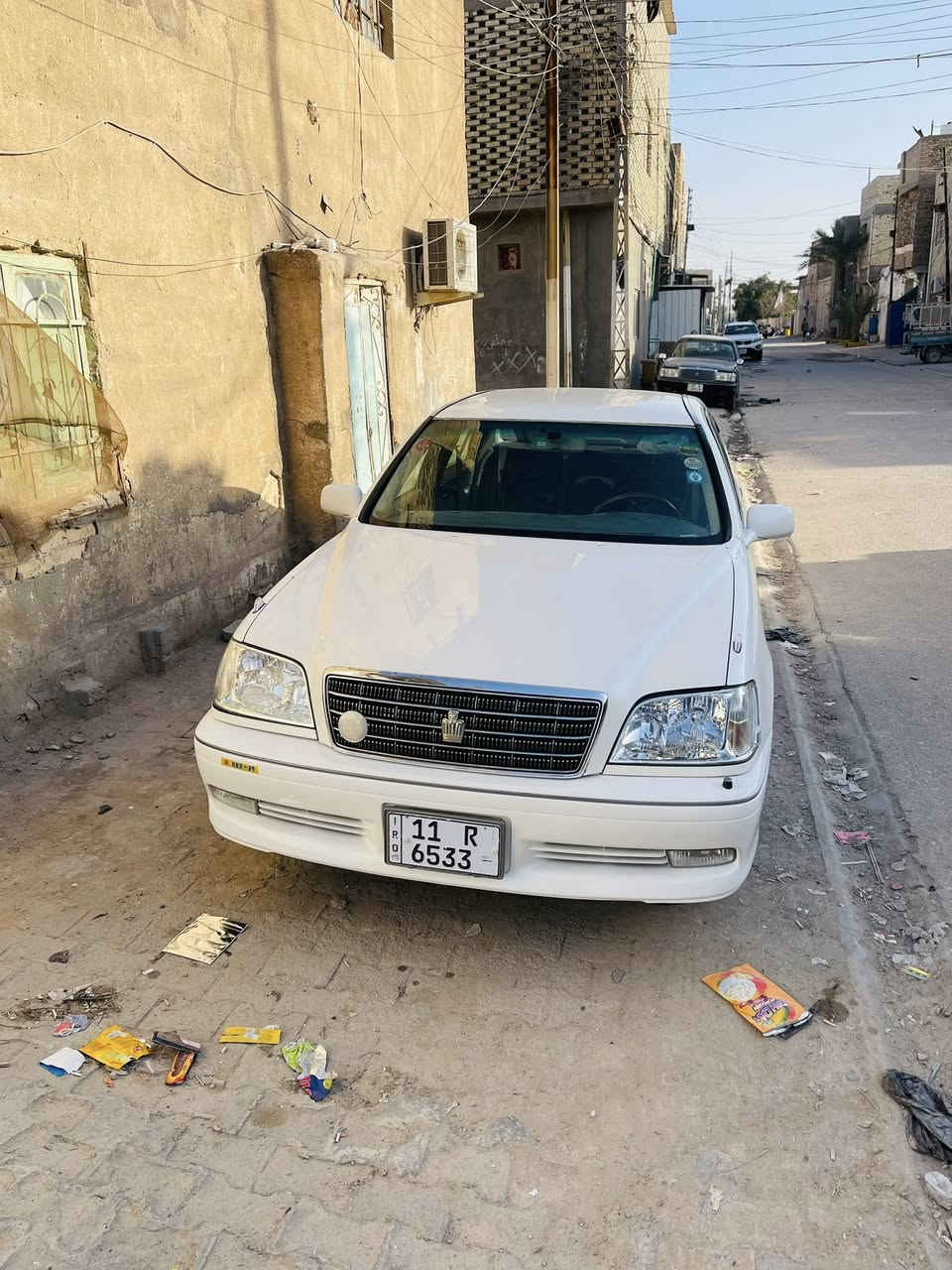 سلام عليكم ملكه لبيع رقم بغداد نكليزي قرار 48 تحويره نجف فوكً وجوه فول بطن خلفي ثلاجه أربع دكم تخم تاير جديد كير ومكينه جدد حداديه امامي خلفي جديد سياره مكفوله لا كص ولا ضربه فقط دحجه بلعتبه بصوب سايق سعره 160 وبيه مجال مكان نجف رقم ***********
