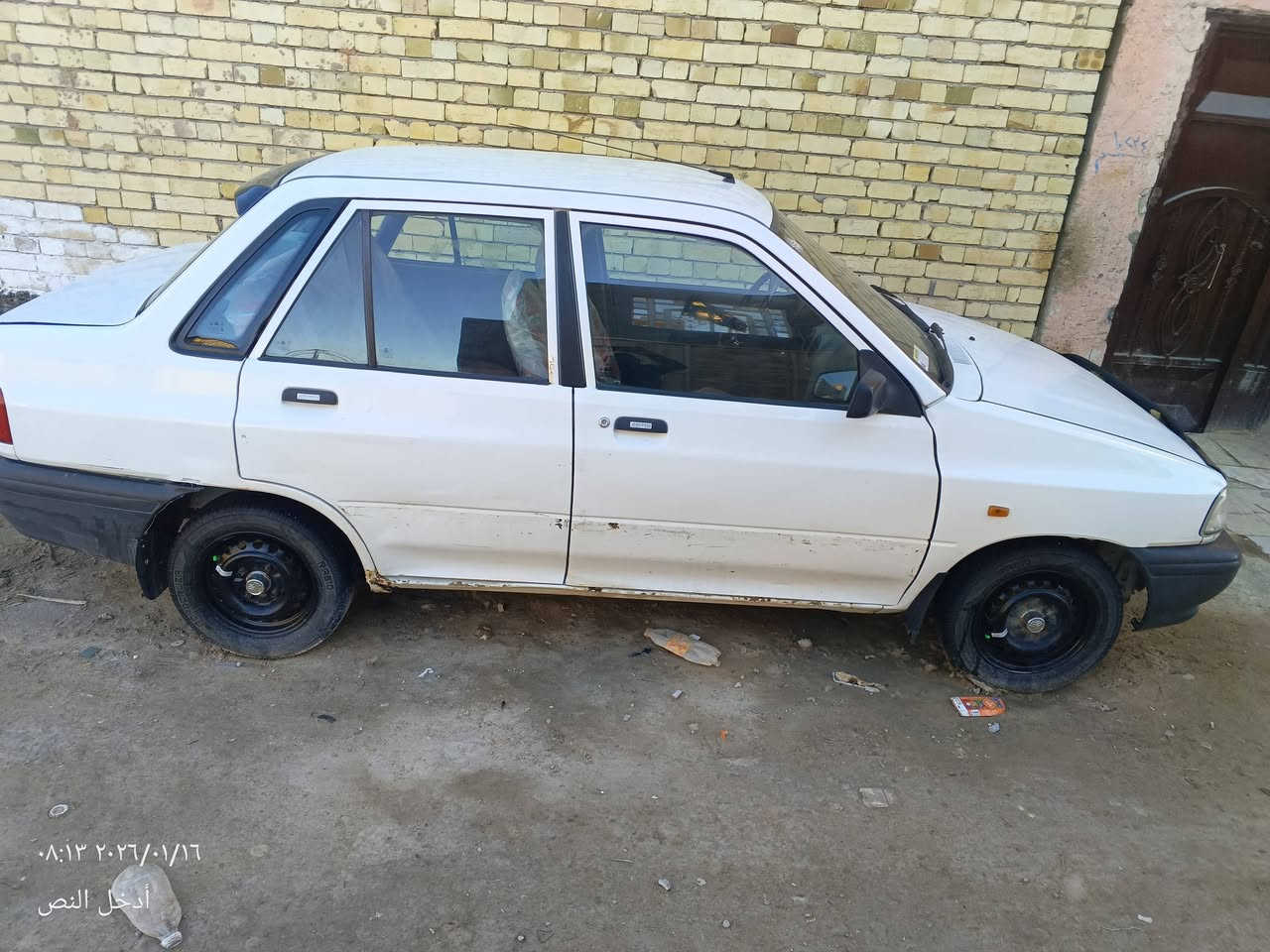 سلام عليكم سايبا مديل ١٢كفاله ما عده جاملغ من ضربه وصبغ مكينه. برايد  وكير مكفولات سياره  كهربايئات شغاله(تدفئه وتبريد ))
حداديه جديده شواصي نظيف 
رقم دولي سنويه لغايه ٢٠٣٠ وشرط تحويل 
السعر 30 وبيه مجال 
مكان سياره النجف الاشرف 
إتصال ***********
