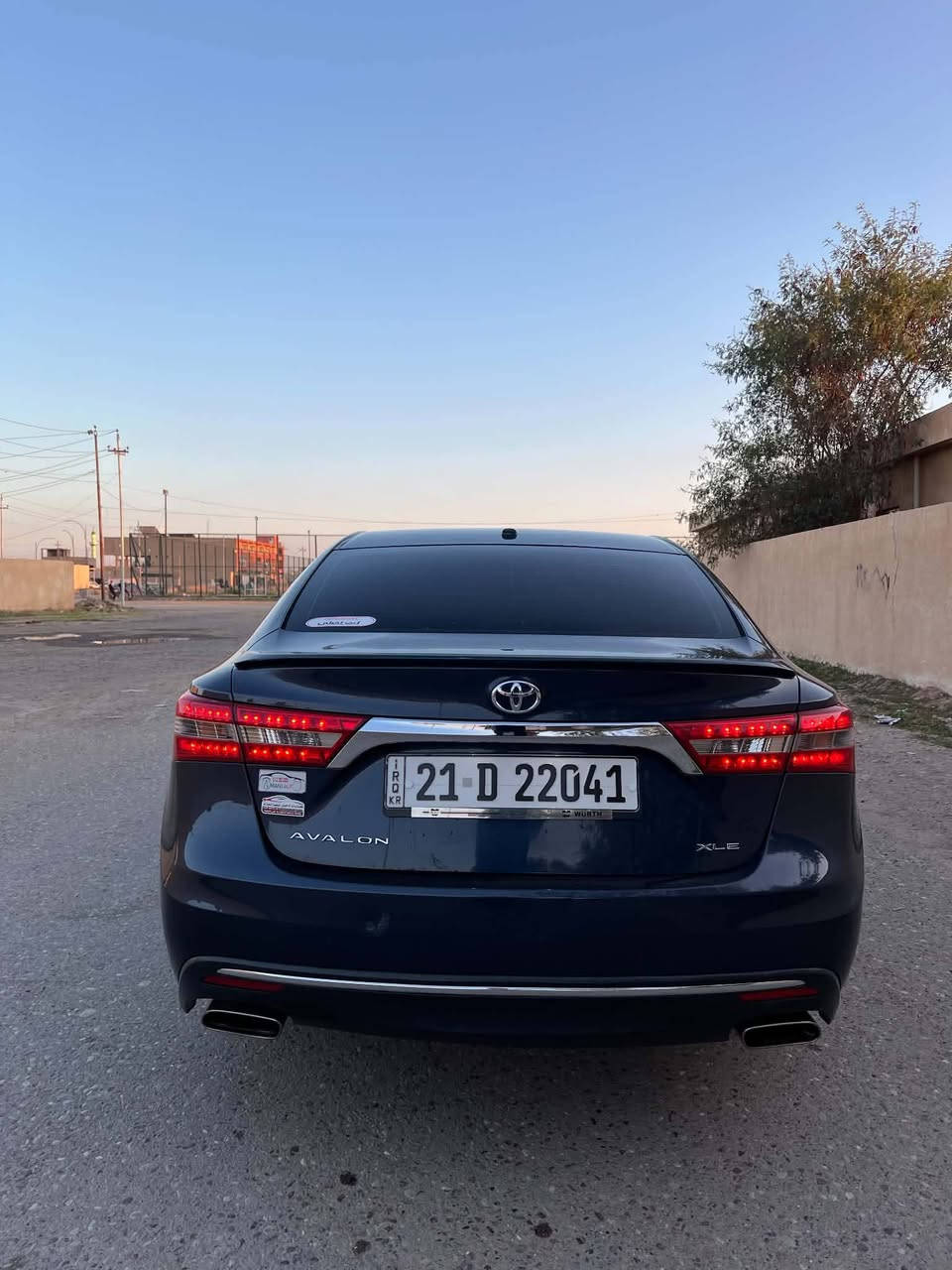 ——— لـلـبـيع او مراوس  ———
تويوتا افلون     —   Toyota Avalon  

وارد امريكي     —.

‏‎الموديل           — 2017  

فئة.                 —  XLe

حجم المكينه   — V6/3500

‏‎اللون               —  نيلي

‏‎المسافه المقطوعه —  135 

‏‎حالة السياره.    — فقط ابونيد صبغ

‏‎المواصفات 

‏‎- بصمة تشغيل 

- بصمة ابواب 

‏‎- ترحيب عند الاقتراب 

- ليد نهاري 

- فتحة سلايد 

- رادار امامي - جانبي - خلفي 

‏‎- شاشه كبيره تدعم نظام الأبل كار باي ونظام الاندرويد 

- تبريد قطعتين

- تبريد منفصل 

- لايتات 3 عدسات 

- 3 وضعات قياده 

‏‎- تحكم ستيرن جهتين 

- كشنات جلد 

- شفتات ستيرن 

- كرسي السائق والراكب بحركه كهربائيه 

- كرسي السائق خزن ميموري 

- كشنات تدفئه 

- أشاره بالمرايه 

‏‎- تحديد سرعه 

‏‎- مانع انزلاق 

‏‎- ليد نهاري

- كامره خلفيه دواره 

‏‎ باقي المواصفات المعروفه 

‏‎السعر            — $ 174

‏‎رقم السياره    — السليمانية 

‏‎موقع  السياره — بيجي ناحيه الصينيه

((((هزه براد رقم سنويه كولها اصدار جديد)))  

‏‎للأستفسار.     — 

***********

***********
