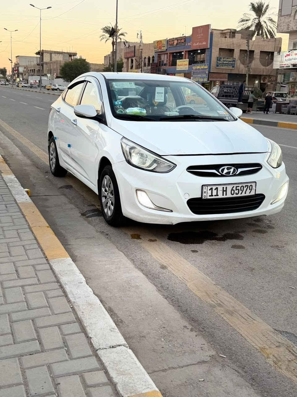 السلام عليكم اكسنت 2016 خليجي كير محرك تبريد كفاله بيهه جاملغ مال سايق صبغ بدون دواخل والباقي كفاله مصفره غرامات بسمي تحويل ثاني يوم مكينه 1400 تخم تاير جديد دسكات 4 تحكم  شاشه تاب سعرهه 95 وبيهه مجال حك الجيه مكاني بغداد حي العامل للستفسار على هاذه الرقم ***********
