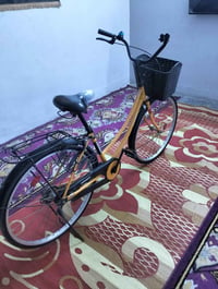 بايسكل بناتي للبيع حجم 26 نقص بريك امامي فقط گلشي كامل بايسكل نضيف الس...