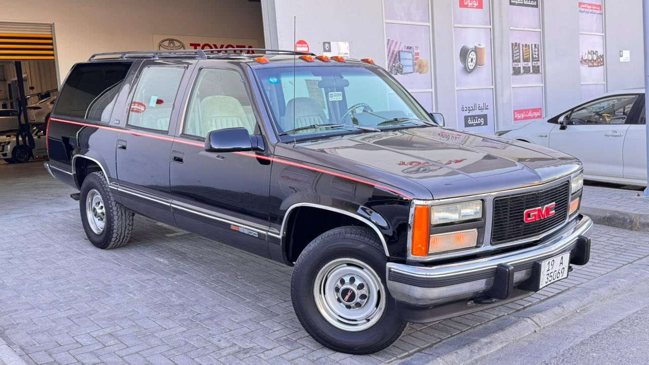 ‎جي ام سي بهبان ١٩٩٤ سياره ع وضع الشركه ماشيه ١١٤ كيلو متر مكينه ٤٥٤ وكير الف مكفوله كفاله عامه 
‎السياره مغلفه بي بي اف وجديده وجاهزه للاخير طخم تاير توه شاده عليه رقم كربلاء باسمي تحويل مباشر سنويه مجدده لل ٢٠٣١ هزه جديده السعر ١٣٠ مكان السياره بصره
***********
***********
