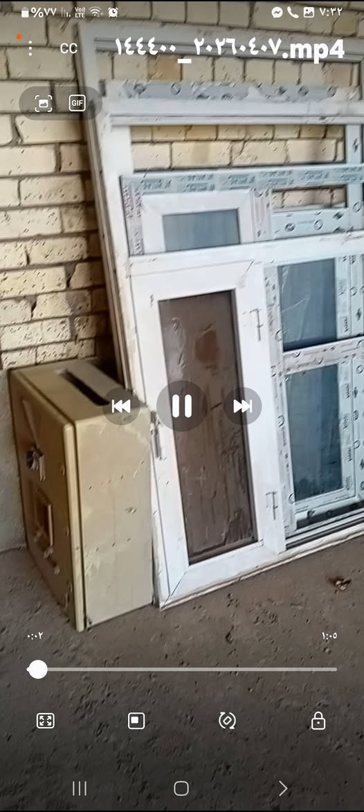 شبابيك المنيوم عدد ٦ و بيبان عدد ٤ ومحجر درج المنيوم السعر من الاخير ٦٠٠
للتواصل على الرقم ***********
