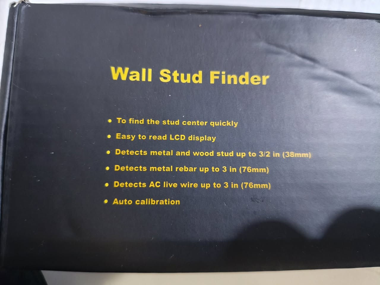 جهاز كاشف الدعامات المعدنية والخشبية وشيش التسليح و الاسلاك الكهربائية الي بيها كهرباء  داخل الجدران السعر 25 مع التوصيل


**إذا كنت صاحب هذا الإعلان وتريد حذفه لأي سبب، رجاءا أرسل رسالة إلى الدعم الفني**