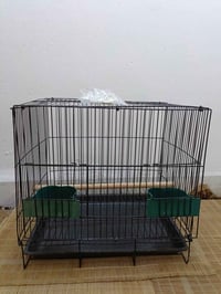 قفص طيور • قابل للتركيب • قياس موضح