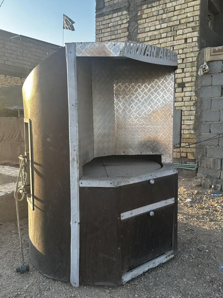 فرن كهربائي ايراني
خبز صمون كلشي يشتغل
مكان كربلاء
مليون و400 وبي مجال
‭0772 572 6526‬
