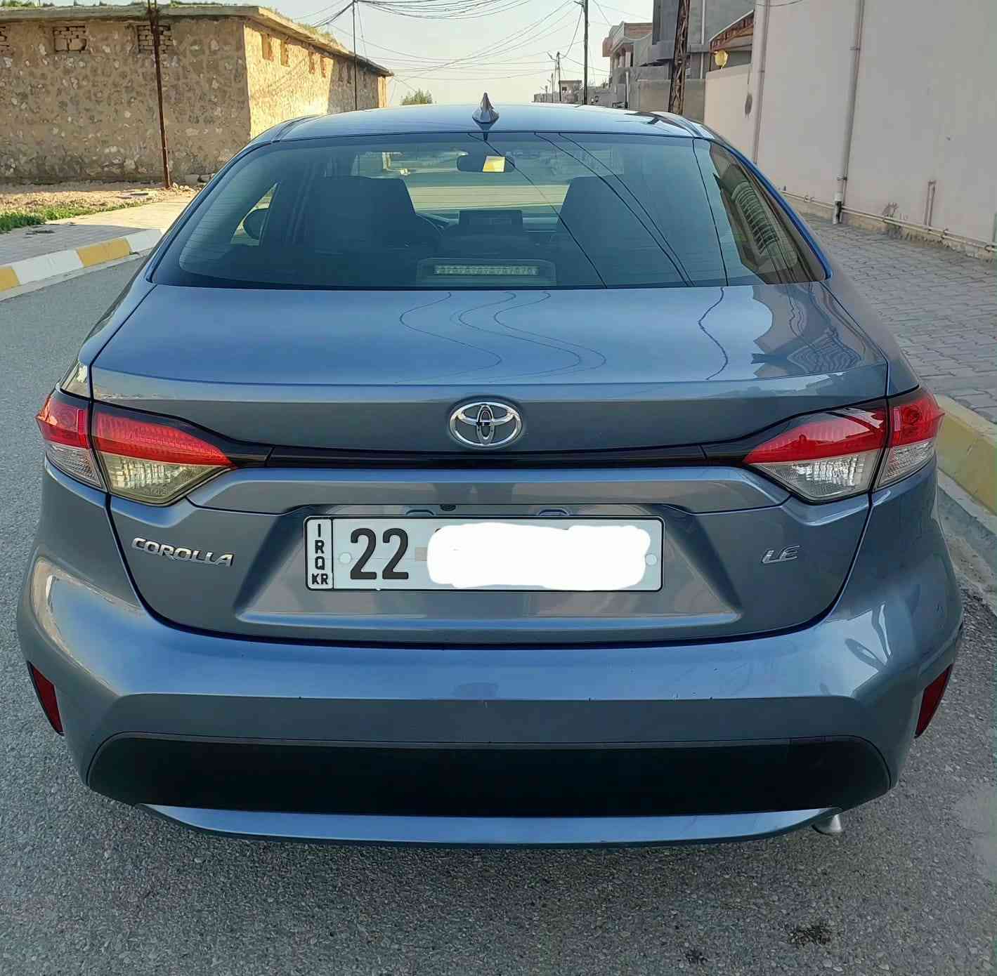 للبيع كورلا 2020  LE وارد امريكي 🇺🇸
مواصفات السيارة معروفة 
سيارة جاهزة بدون نقص 
محرك  1800 المرغوب 
رادار وحجر كله موجود 
رقم اربيل باسمي شرط التحويل 
بجم امامي خلفي كبس حادث السيارة جانبي كلش بسيط بيها بابين صبغ 
بدون ايرباك بدون دواخل 
مكان السيارة ديالى 
السعر 136 وبيها مجال 
***********
