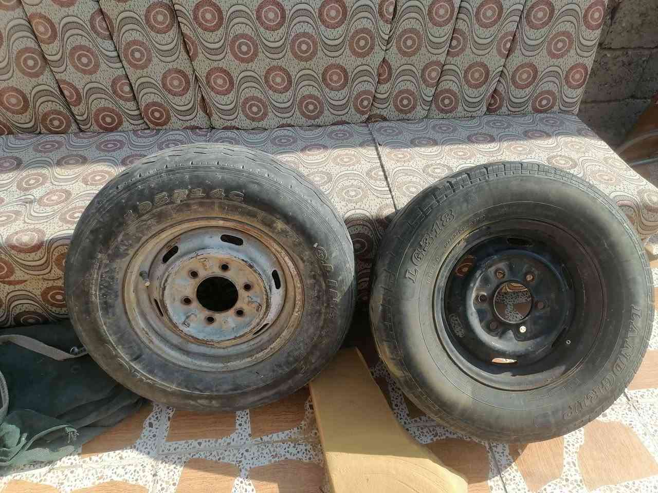 السلام عليكم تايرات كيا حمل عدد ثلاثه كبار

واحد خلفي الحجم مكان كركوك سره مفقودين

سعر ٤ (125) لف رقم الهاتف ***********
