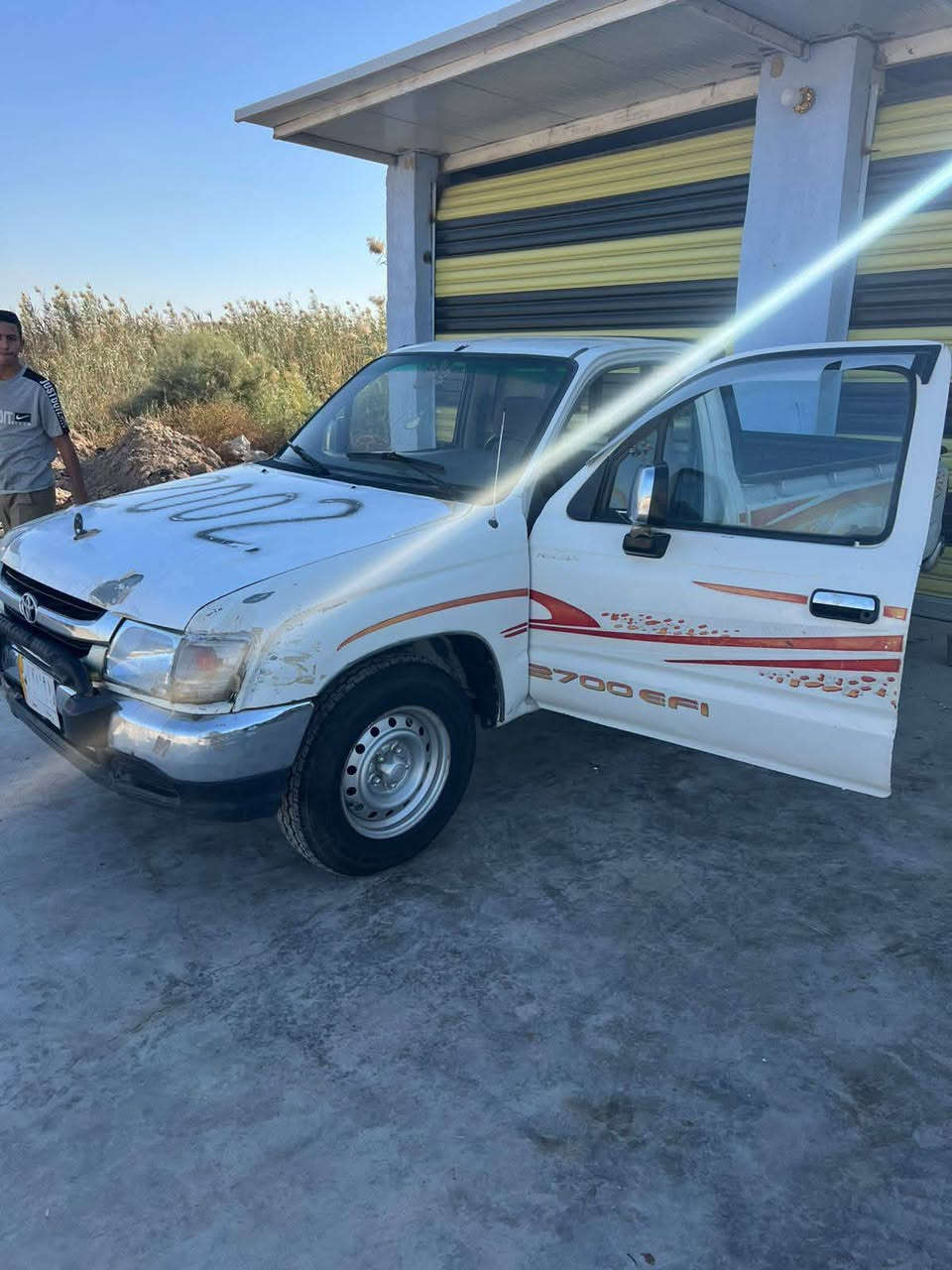 سلام عليكم البيع تيوته جمره موديل 2002 مكفوله محرك كير كهربائيات كله شغاله محرك ما حاط سبانه عليه سنويه مجدد 28 بسمي تحويل ثاني يوم بسمك   رقم وسط مشروع وطني  اكثر الاتصال
*********** بي واتساب
و خاص  موجود
