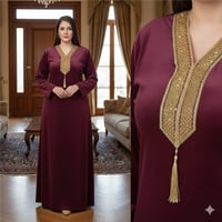 دشداشة نسائي • مخمل • أصلي