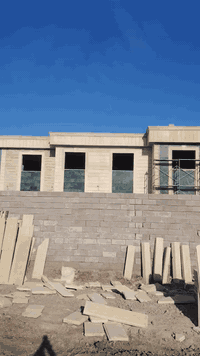 تغليف واجهات • حجر الحلان • احمد الموصلي