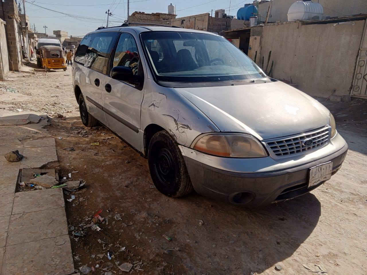 السلام عليكم للبيع فورد وندستار موديل 2002 محرك 6 سلندر بلادي مكفولة ما بيها لا ضربة ولا صبغ مكينة وكير مكفولات لا تبغير ولا تنقيص تخم تاير جديد سيارة جاهزة وخير من الله السنوية لل 28 تنتهي السعر 38 ورقة بيها مجال بسيط المكان بغداد يا اما الناصرية الشراي يتصل ***********
