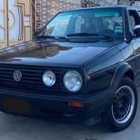 كولف 1991 مصبوغ عام جماليه من غير معجون كير محرك شرط :ستيرن بور صدر ام...