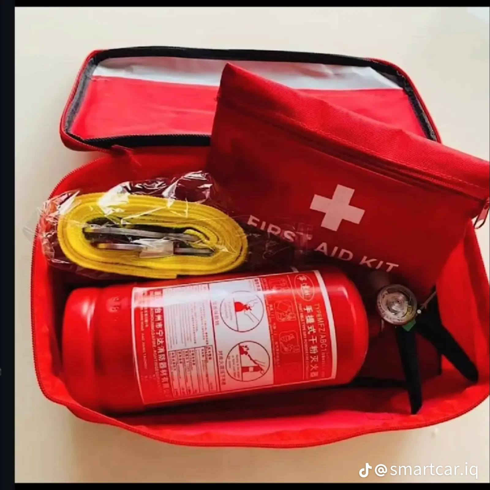 حقيبه طوارئ متكامله تتكون من 
-طفايه حجم 1 لتر 
-مثلث تحذير 
- حبل سحب السيارات 
-جنطه صغيره تحتوي على (لاصق  مقص ٫ ملقط جروح ٫باندج)
وداعا للمخالفات المرورية
السعر 15 الاف فقط 🔥
#حقيبة_الطوارئ #للسيارات #طفايه #مخالفات_مرورية


**إذا كنت صاحب هذا الإعلان وتريد حذفه لأي سبب، رجاءا أرسل رسالة إلى الدعم الفني**