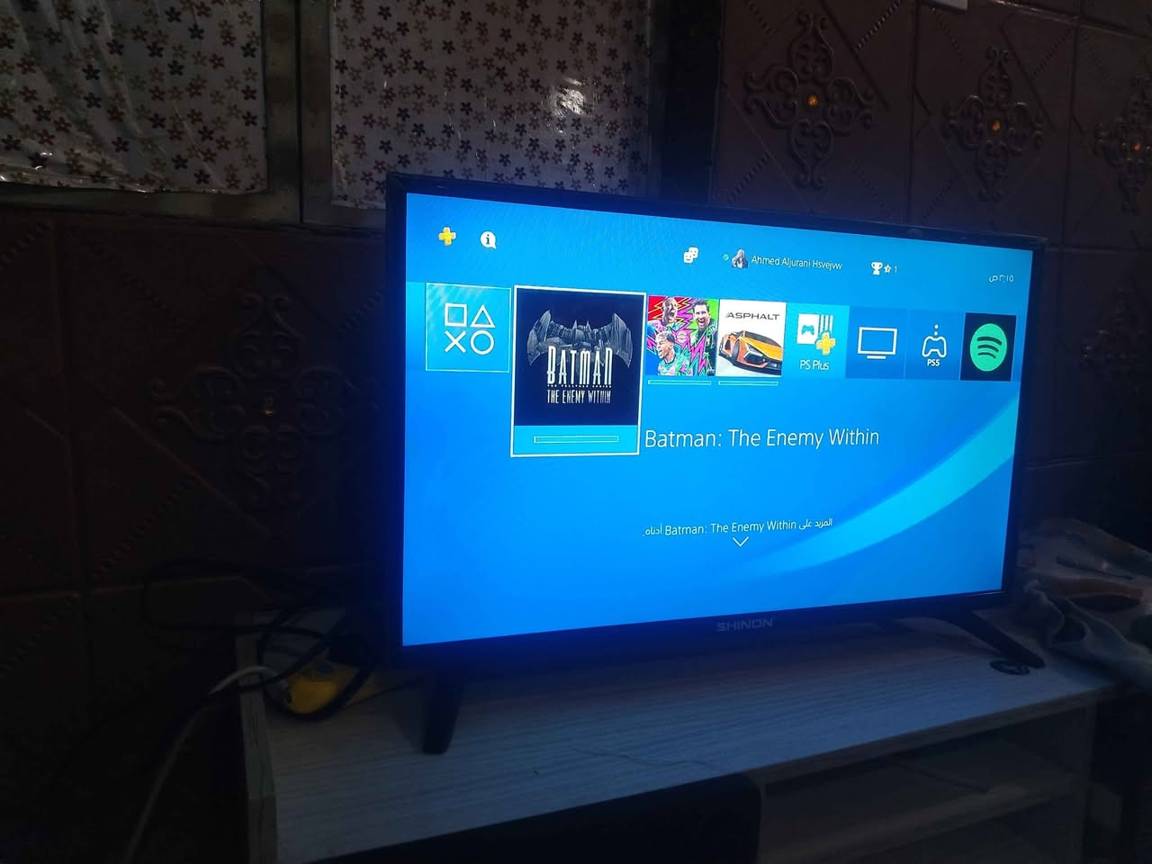 جهاز بلي 4 فات الجهاز ميشغل فقط تنزيل من المتجر او تشتري او تنسخ العاب من اي ابو بليات ينسخ لجهاز نضيف جنت ناسخ بي انجارتد وبي ٢١ بس حذفت الحساب بلغلط الي بي الالعاب وراحن فا اريد ابيعه نطيني سعرك وسهله مكاني بغداد البلديات. بغداد, العراق


**إذا كنت صاحب هذا الإعلان وتريد حذفه لأي سبب، رجاءا أرسل رسالة إلى الدعم الفني**