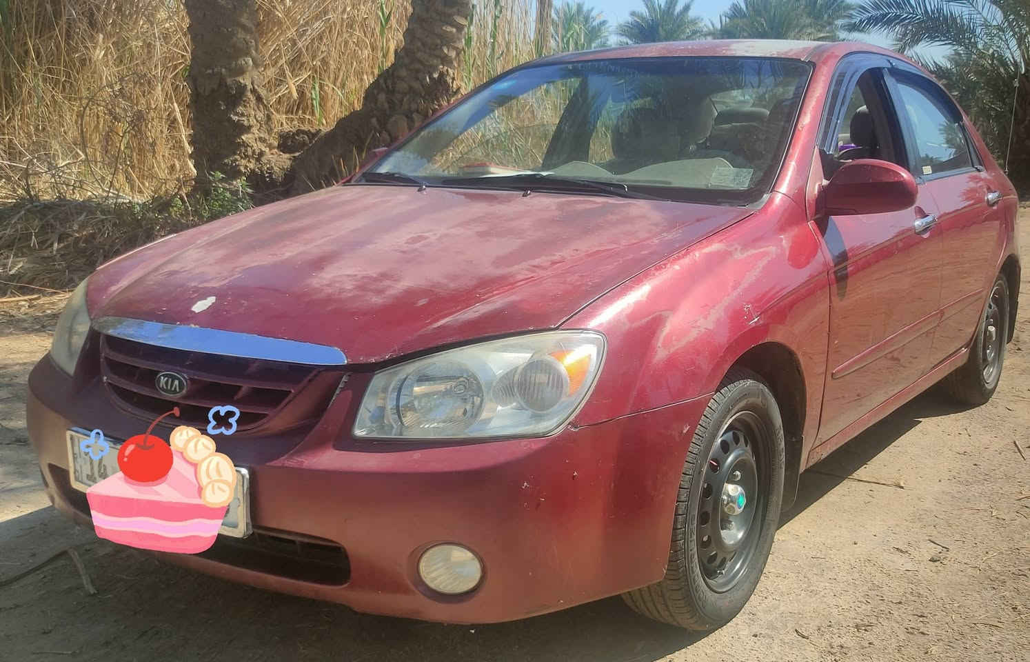 2006 ... وارد امريكي .. بامريكا حادث جاملغ خلفي جدا بسيط .. وبالعراق تبديل باب خلف السائق حادث ستوته
رقم دولي .. باسمي مداور ثاني يوم وسنويه لل 2030 

محرك 2000 مكفول .. كير مكفول .. 
تبريد منظومه جديده .. 
راديتر جديد .. كمبريسر جديده مال مؤسسه .. فريز جديد 
قبل شهر بدلته .. يعني تبريد ثلج ثلج .. 
شاشه كبيره .. وكامره خلفيه .. 
تخم تاير جديد .. 
بيهه جراد بنيد وقماره  

ترايهه من زاخو للفاو 
اقسم بالله سياره مال جناي    

علما السياره على موعد مع شد منظومة غاز 
يعني يوم 29 .. تنشدلهه منظومة غاز وحسب رغبة المشتري يريد يشد او ما يشد براحته  
مكاني كربلاء .. طويريج .. 
السعر 70 قفل 
التواصل ع الخاص فقط شكرا للجميع 🌺🌺


**إذا كنت صاحب هذا الإعلان وتريد حذفه لأي سبب، رجاءا أرسل رسالة إلى الدعم الفني**