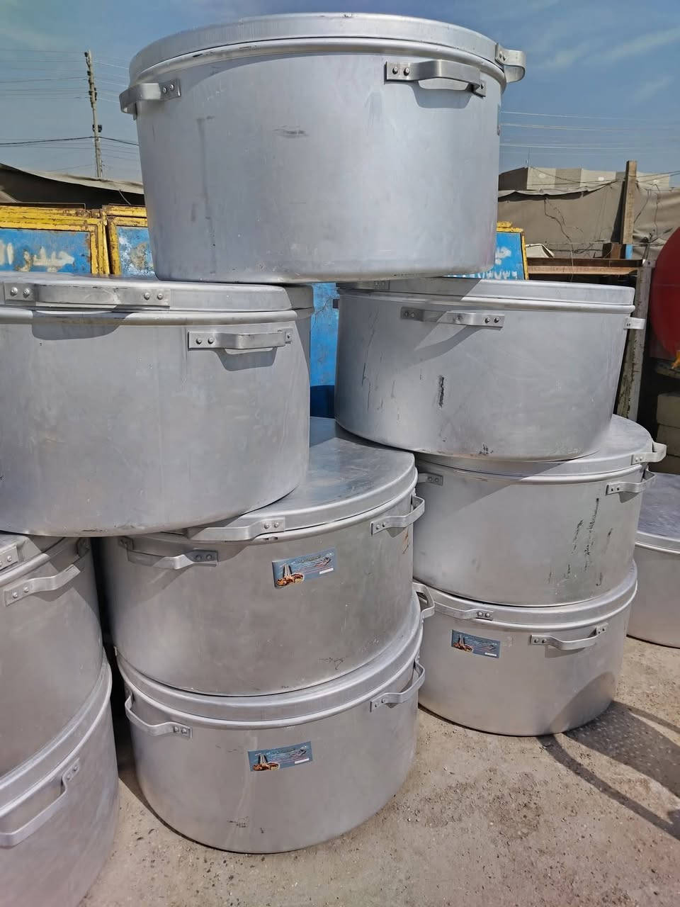 سلام عليكم اخوان.                                       مستعدون تجهيز جميع  موادالمناسبات تجهيز جديد                                         و مستعدون تجهيز جميع محلات الكراسي الجوادر  وجميع مستلزمات الطبخ تجهيز جديد.             ومستعدون تجهيز جميع اصحاب المو١كب الحسينية تجهيز جمله ومفرد وشغل معمل درجه اولى                                                                                                                                            كراسي الناصر كل النواع والالوان                                        ماصات كل النواع والالوان                                      جوادر حديدوقماش عدد مفتوح.                            ميوزه طوال عدد مفتوح                                                                   ميز دورجديد ودرجه اولى كل القياسات                                                                                                                                                                                     وصينية قياس ٧٠  عدد مفتوح                                              وصينية قياس ٦٠ عدد مفتوح                                       مغاسل ام التانكي  عدد مفتوح                                    ومغاسل بدون تانكي عدد مفتوح                                      ومبردات مروحه ٧٣ جدد عدد مفتوح                      وميز طعام بلاستك  الشيخي.                                   لون أخضر ولون ازرك  جديد عدد مفتوح                               وقزانات عدد مفتوح.                                      وطباخات عدد مفتوح                                                قناني غازعراقيات عددمفتوح                                                                                                                                   عنوان بابل ابوغرق للستفسار.                                اتصال بالرقم واتساب ***********
