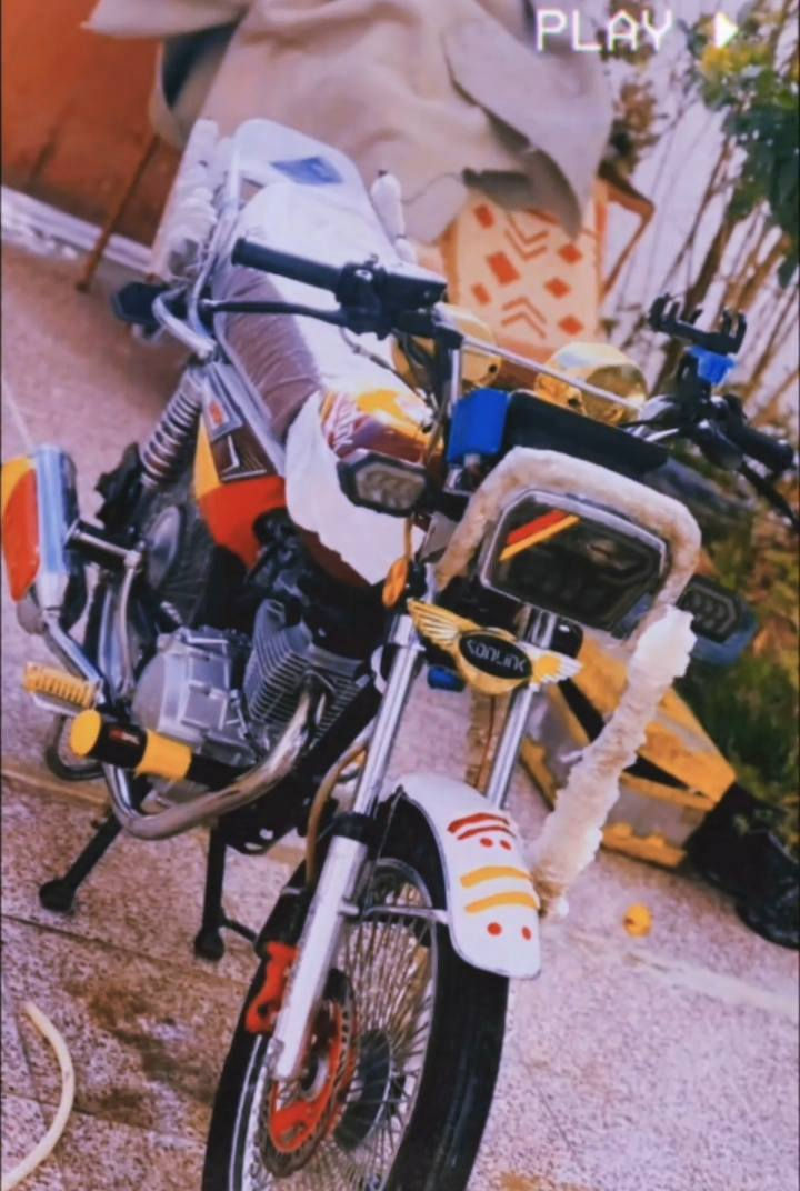 السلام عليكم 🍃🔕
تايگر موديل 2025 دراجه مفوله من حض وبخت مكينه شرط ممفتوحه كهربائيات كلها شغاله الدراجه حلوه ومرتبه متصرف عليها برغي مو شراي اعبر المنشور فدوه اروحلك 
: ***********
