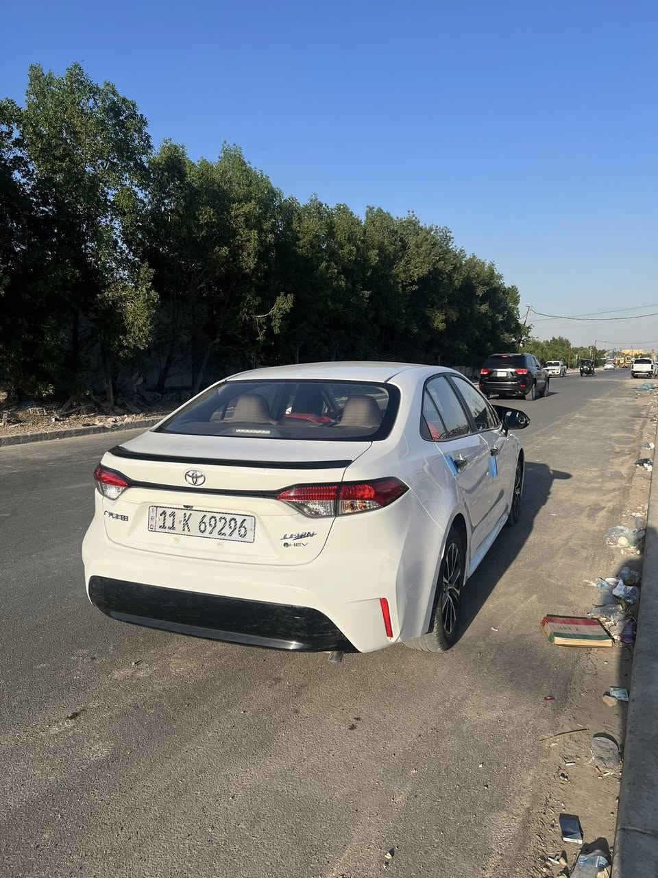 كوريلا هايبرد 2025 شكل امريكي للبيع 
مواصفاتها: 
فتحة سقف 
هاند بريك دگمة 
رادار تحديد مسار 
مانع انزلاق 
3 أنظمة قيادة 
اوتو هولد 
كشنات قماش تحكم يدوي مدوشمهن جلد مرتب 
مدوشم السيارة أرضية جلد بالكامل 
وبيها داش كام 2K تطبيق موبايل ويه السيارة 
ماشية 18,500 قابل للزيادة 
السيارة جدا نظيفة 
بيها شخط بالباب الخلفي عكس السايق  وطخة صغيرة جاملغ السايق مصلحات PDR  
تكحيل بالدعامية الامامية ورش صبغ بالدوسة اليمين . 
السيارة معروضة للبيع مكانها بغداد الغزالية 
السيارة جاهزة مابيها أي نقص
سعرها 144 قابل للتفاوض 
***********
