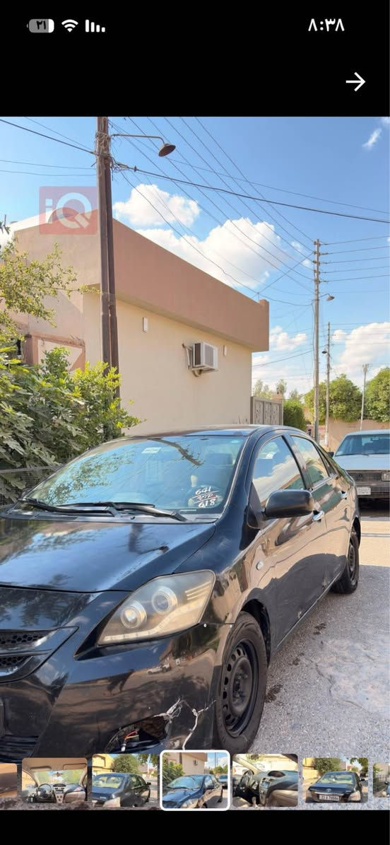 يارس 2008 كير عادي فول عادي 
بطاقة بانزين 
مكان سيارة كركوك 
سيارة ب اسم اخوية 
بس سقف و بونيد و صندوق مجولح شي قليل ضاربينا لزكه حتى لا يجولح اكثر وخلاص 
رقم موبايل *********** دكوك, كركوك
