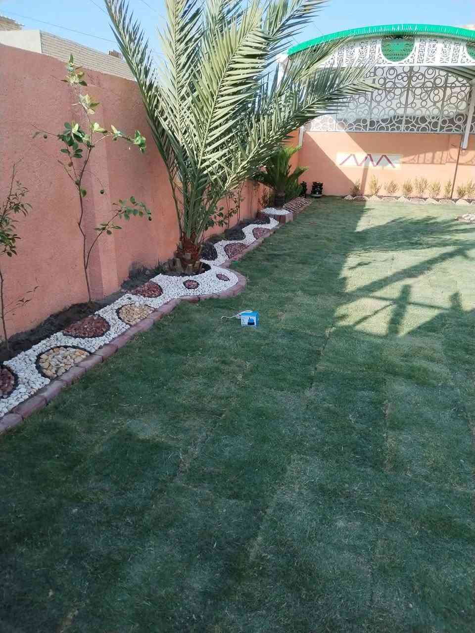 ديكورا حدائق منزلية بأنسب الاسعار كرستة وعمل ***********
