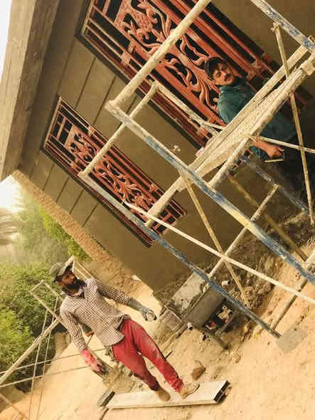 سلام عليكم ورحمة الله وبركاته خلفه لبخ مناسب ***********
