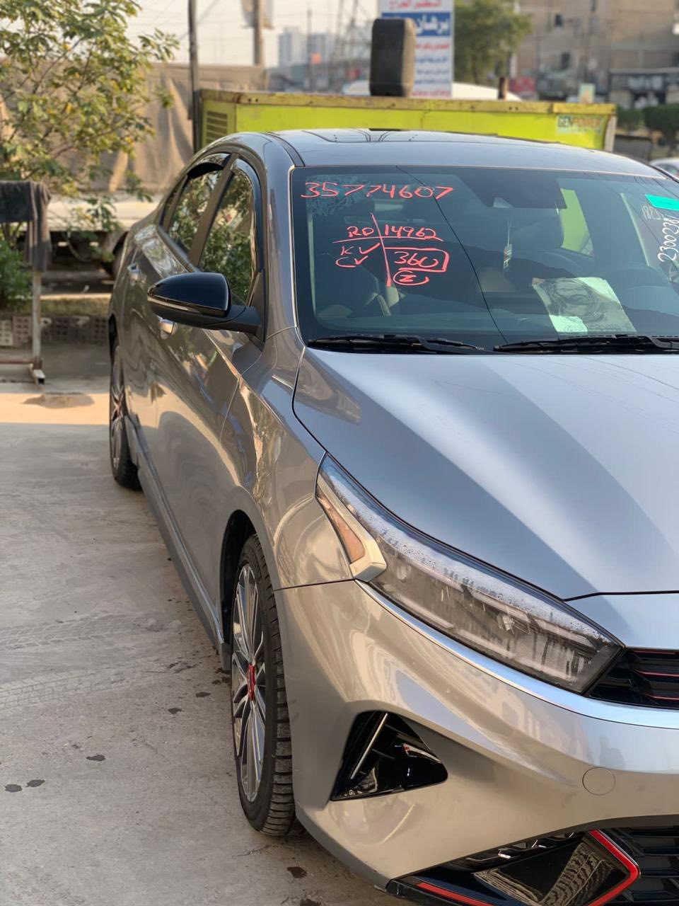 كيافورتي 2022
🔥Gt lien اعلى موصفات 
ماشيه السياره :30m
سياره : كير عادي 🚙🚗
⚡️محرك سياره 1600
⚡️ بصمه 
⚡️ تحكمات ستيرن 
⚡️فتحه سلايد روف
⚡️تشغيل عن بد HoLDato
⚡️دخول ذكي لسياره وبصمه أبواب 
⚡️فتح صندوق حساس عن بعد وتحس عن بعد 
⚡️مري جانبيه حساسه ونقطه عمياء ومستشعره 
⚡️ رادار امامي خلفي ومستشعر وحساسات 360 درجه 
⚡️ شحن الجهاز واير ليس Remote phone charging
⚡️نضام auto hold كهربائي تحكم في الكير اوتماتيك في الازدحام 
⚡️كشن جلد . 
⚡️تدفى تبريد بالمقاعد 
⚡️قياده ذاتيه Self-driving
⚡️مثبت سرعه وتحكم ستيرن ذكي وتحديد مسار 
⚡️شاشه حجم (10.9) CarPlay 
⚡️مقاعد كهرباء Electric seating
⚡️ثلاث انضمه لقياده : sport-normal-smart
⚡️سايد بريك  Sidebreak : بصمه 
⚡️لد امامي خلفي 
⚡️ثلاث انضمه car lights 
⚡️سياره حادثه موضح الجامع الخلفي تاير شي قليل ضرر ومسحوب حادث امريكا 
سياره رقم بغداد هزه ورقم جديد 
سعر السياره:150$
تفاصيل اكثر اتصل وتدلل 
***********
عنوان بغداد الجديده
