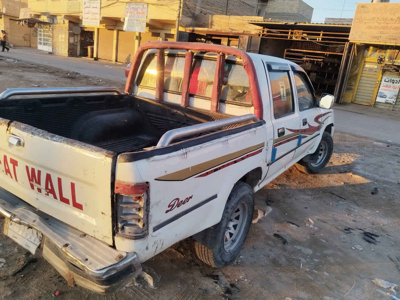 السلام عليكم بيكم كريت ول 2008 سياره جاهزه فقط مكينته بيهه خيط بخار رقم بابل شرط التحويل السعر 35 وبيهه مجال   ***********
