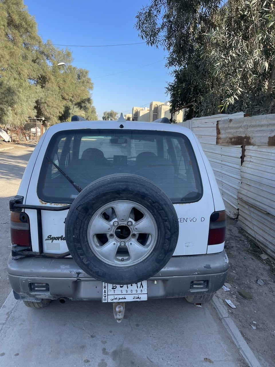 السلام عليكم سياره سبورتج 1995بلادي مكينه بلاديه رقم بغداد مكان محموديه السعر 37وبيه مجال للاستفسار اتصال او مراسله ***********
