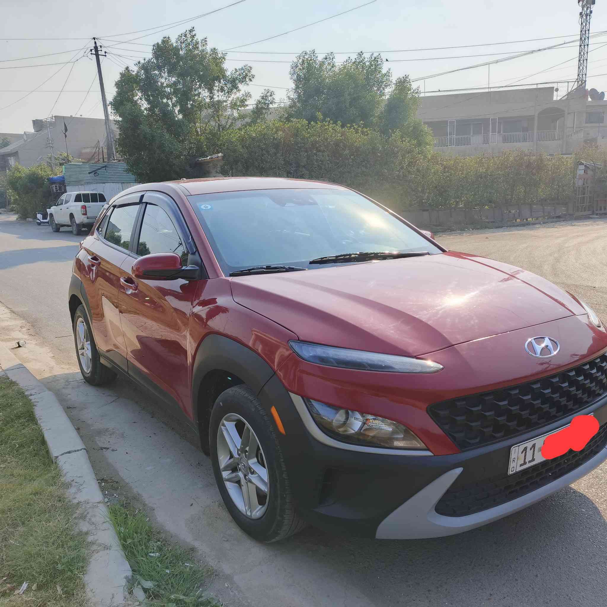 هونداي كونا موديل 2022 ماشية 54
رقم بغداد بسمي سعر 130 وبيهة مجال بسيط 
 حادث بنيد وجاملغ سيارة ليبل واحد
محرك 2000 دوش 
عندي بيها سونر   
نظام اطفاء وتشغيل عند التوقف بالازدحام 
لد نهاري أمامي خلفي 
شاشه ايباد تاب اندرويد كبيره  
رادار خلفي  وامامي 
كامره خلفيه دواره
فول تحكمات سترين 
خروج عن المسار 
3 انظمة قياده  
نظام الانحدار 
 مانع انزلاق                                  
الاستفسار ***********
