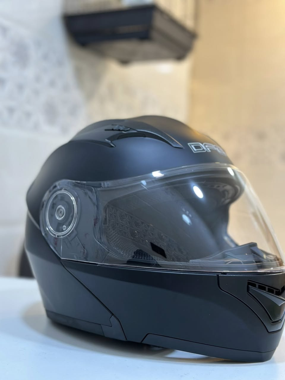 يا الله
سلام عليكم اخوتي الغالين وفرنالكم وجبه من الخوذ الصليه من ماركت DFG   وسوينالكم عليهه عرض بدال ٤٥ صارت اب ٣٥وتوصيل مجاني لكافت محفضات العراق للطلب ولستفسار ***********
*********** 
مواصفات الخوذه 👇

خوذت DFG خوذات دراجات نارية تقدم توازناً بين الأمان  وتتميز بقشرة خارجية متينة مقاومة للصدمات، وبطانة داخلية تمتص الصدمات، وأنظمة تهوية جيدة، وشاشات واقية ضد الخدش والضباب، وتأتي بتصاميم فج  (قلاب)، مناضر داخليه ، وتعتمد على معايير سلامة
