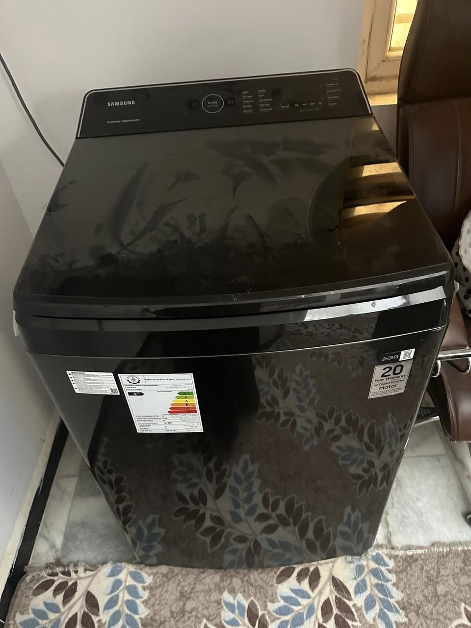 السلام عليكم
غساله اوتماتيك سامسونك غير مستخدمه كارتون 
مكاني الناصريه 
***********
