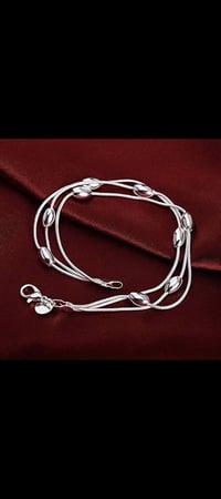 سوار فضة • ختم 925 • ١٥ قطعة