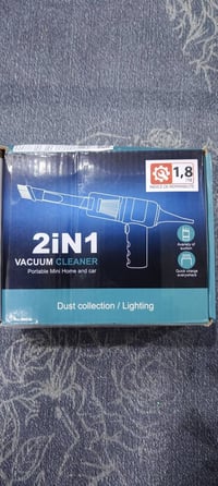 مكنسه محموله سهله الأستخدام للسياره ولمنزل على اول تم 8  7.4 فولت  مع ...