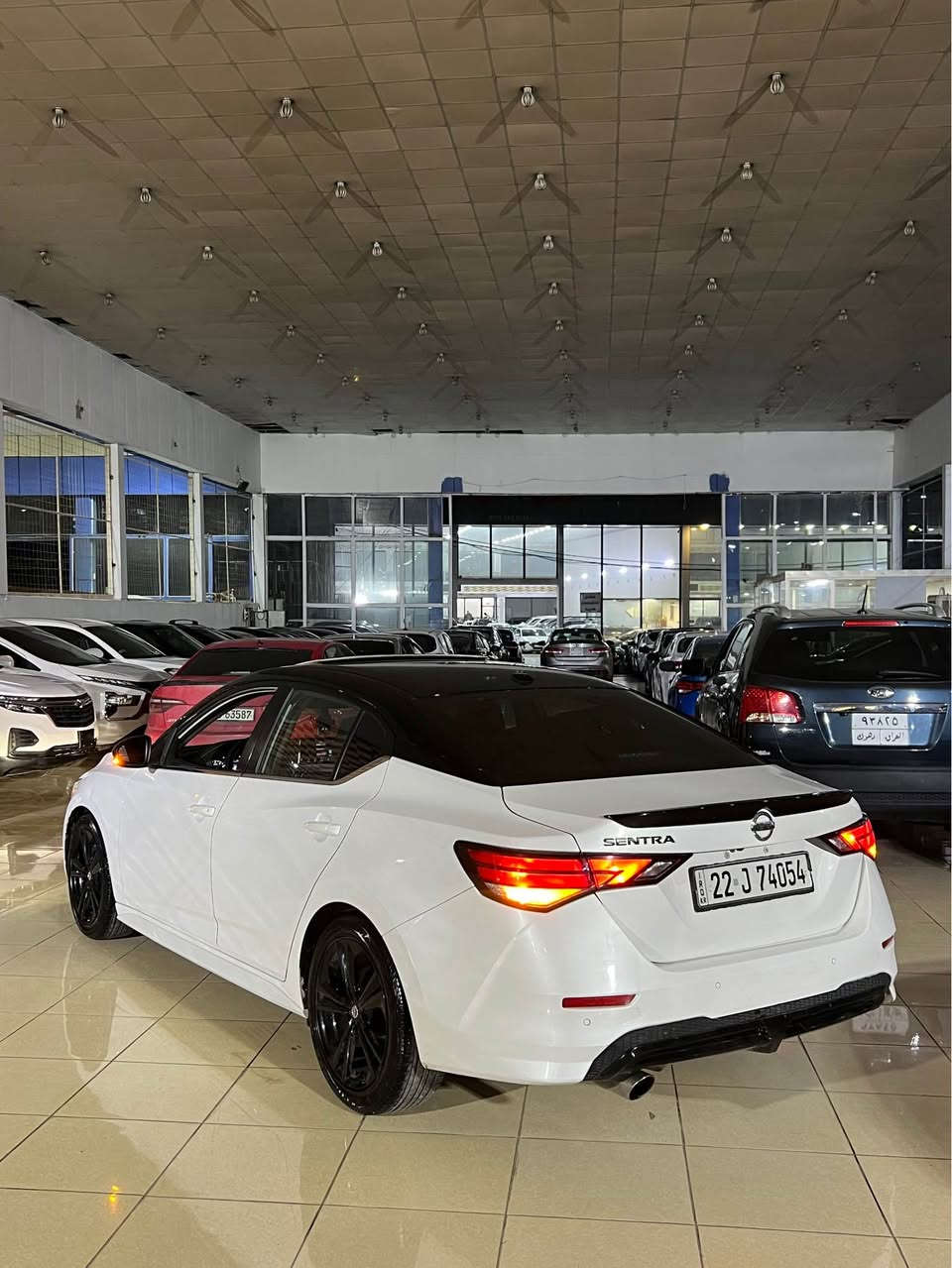 نيسان سينترا 2022 SR فول مواصفات 
سعر ١٣٨$ورقه و بها مجال 
مواصفات SR فول
بصمه ⚫️
شاشه كبير 🖥️
فتحه ( سلايت ) 
كامره 
رادار 
بابين بصمه 
تحكم ستيرن 
تحديد سرعه 
و بعد مواصفات هوايه 
ضرر: جملغ و بنيد صبغ و شبرين قباغ سندوق بدون دواخل بدون ارباك ١٠٠/١٠٠ ✅ سياره مرقم اربيل  جاهذ تحويل و غرامات شرط
مكان سياره اربيل شارع ١٠٠ م 
رقم موبايل *********** واتساب اكر, نينوى
