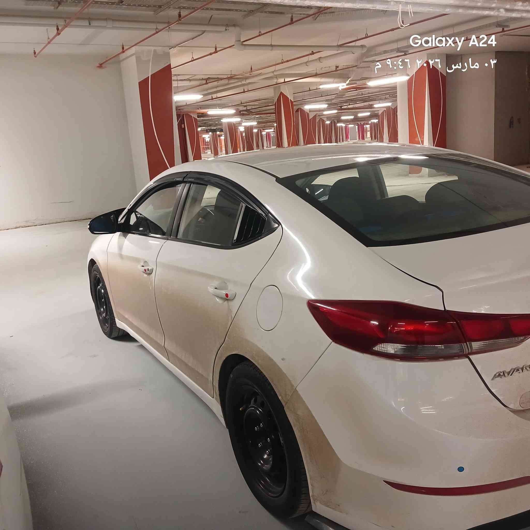 سلام عليكم هونداي افانتي مديل 2017 السيارة فول الة فتحة بصمة وارد خليجي بدون ضرر سنوية 2030السعر 125وبيهة مجال بسيط ***********
