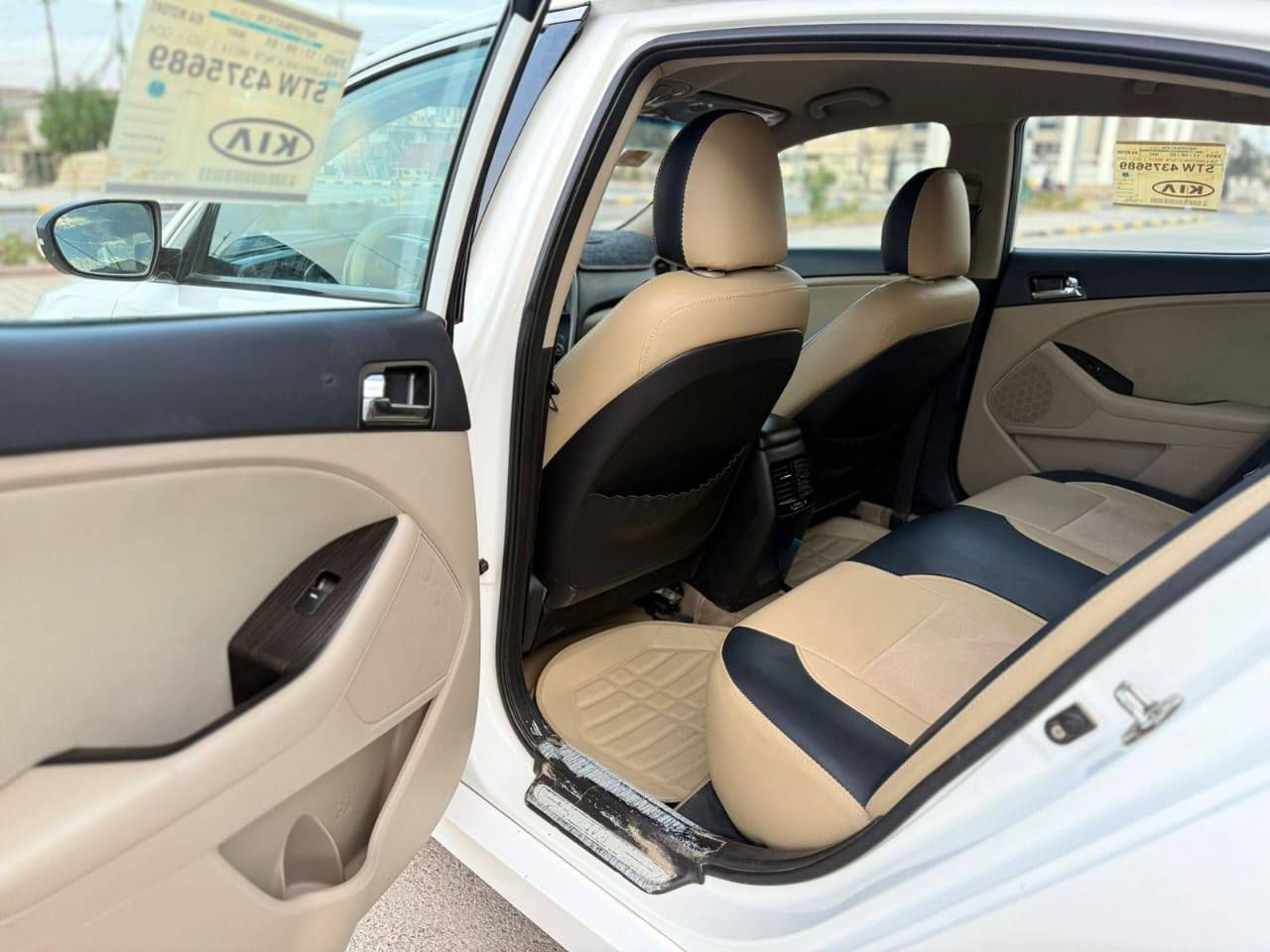 كيا أوبتيما خليجي 🇰🇼 | موديل 2013 | فول مواصفات (1/1)
✨ نظافة عالية – بحالة الوكالة ✨

🔹 قمارة حديد
🔹 مكفولة كفالة عامة
(من الضربة، الصبغ، التبديل، الفتح، والخياس)

🚗 السيارة بوضع الشركة – جديدة جداً
📍 الممشى: 196 ألف كم
📄 رقم بغداد دولي (مشروع وطني)
👤 باسمـي تحويل مباشر
🗓 السنوية لغاية 2030
⚙️ هزة جديدة

⸻

🔧 المواصفات:
 • محرك 2400 CC
 • دوش شرط، برغي ما مفتوح
 • بصمة تشغيل
 • بصمة أبواب شغالة
 • بصمة جنطة
 • حساسات
 • بلاجكتور
 • ويل كب أصلي
 • 5 يدات نيكل (داخل + خارج)
 • تبريد أمامي وخلفي ❄️
 • دبل كزوز
 • لِد أمامي وخلفي
 • لايت عدسة

⸻

✅ الحالة:
 • داخل وخارج نظيف جداً
 • مكينة، كير، كهربائيات جاهزة
 • تايرات جديدة
 • تبريد ثلج
 • حدادية شرط 100%
 • تراي زيرو

📍 مكان السيارة: الناصرية

📞 رقم الهاتف: ***********
رقـــم صـاحــب الـســيــارة

* السعر: 145 

متابعتنا على قناة التليجرام  :- 
‏https://t.me/CARSIRAQ10
