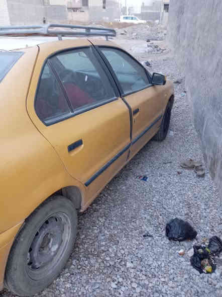 سمند 12 بسمي مراوس بسايبا فقط مكان السياره. زعفرانيه. ***********
