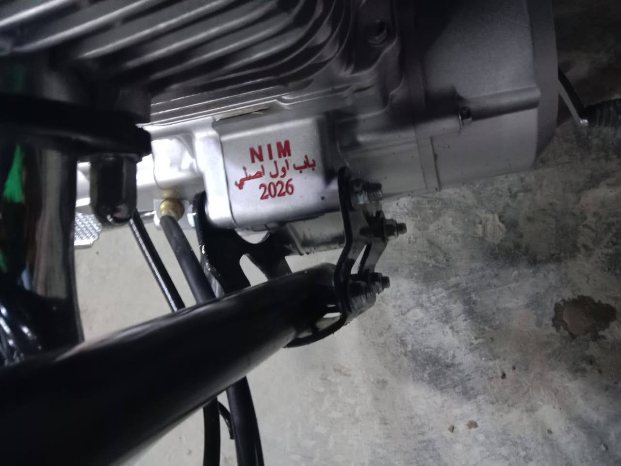 السلام عليكم دراجه نامه موديل 2026 صارله شهر طالعه من المعرض سعره 725الاستفسار***********
