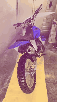 دراجه قفاز crx كامله مكمله بيه  نقصه بس دشبول مكينه 250cc ربع دراجه خي...