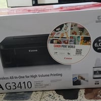 طابعة كانون PIXMA G3410 • جديدة بالكرتون • واي فاي