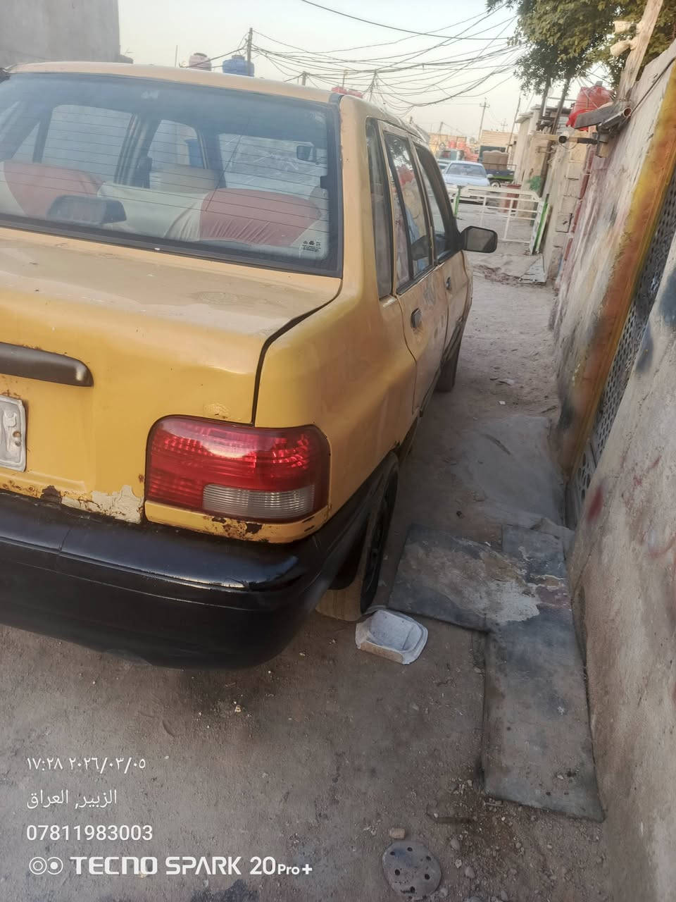 اسلام عليكم اخون اقره زين سايبه موديل 12 كير اومكينه حلوات راعي ماكو اتري وين ما تريد امشي السعر ٥ ورقات 
او هاذه رقمي الشراي يخابر مجال حيل بصيط 
لا ارواس ولادين ولا بعدين او حاط العباس عليه الي يرمش***********
