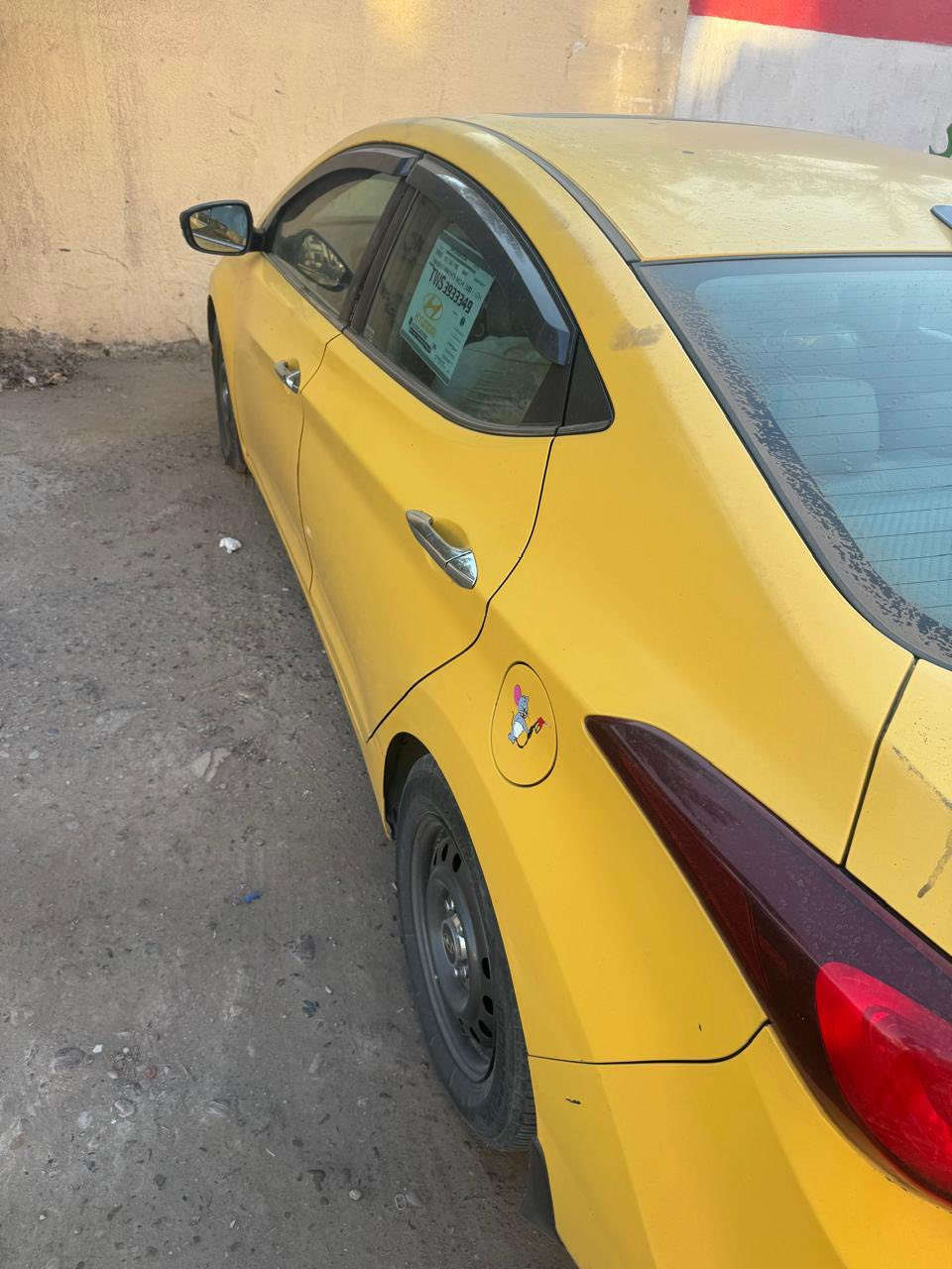 السلام عليكم
النترا امريكي محرك 1800 فول موصفات حادثها بنيد معدل بصمه فتحه بصمه ابواب اشاير مري حاكيه كامرا اصليه تدفئه كشنات غرامات مع الهيئه مصفره 
مكاني بغداد شارع فلسطين بااسمي السياره السعر ١١٥ وبيها مجال بسيط  السياره موديل ٢٠١٦ 
رقمي ***********
