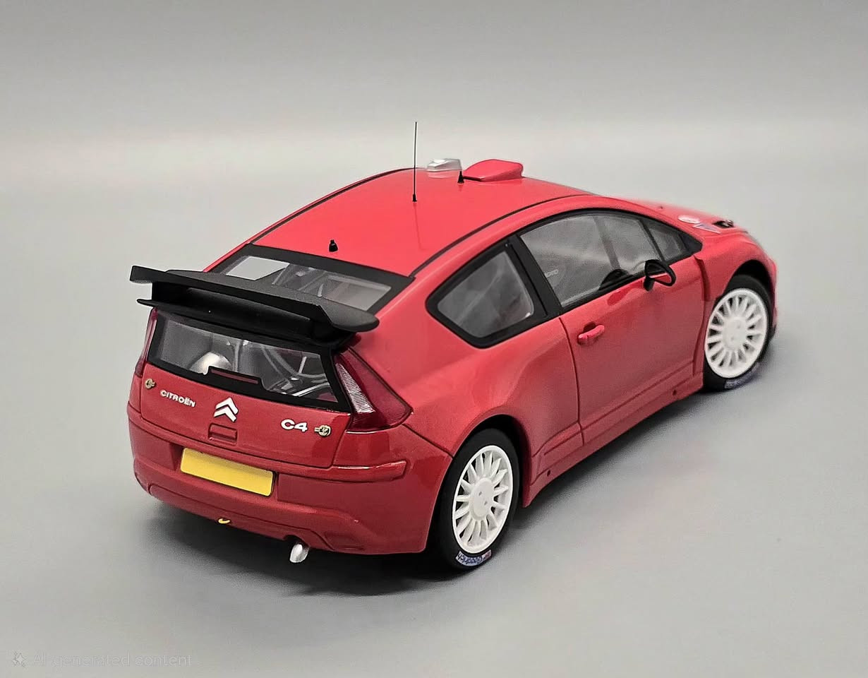 Citroen C4 WRC Plain body version 2008 1/18 Autoart.


**إذا كنت صاحب هذا الإعلان وتريد حذفه لأي سبب، رجاءا أرسل رسالة إلى الدعم الفني**