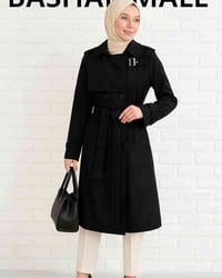 باشاك يعني الأناقة و التميز 😘  مانتو كتان وتر بروف براند طول 110سم   ق...