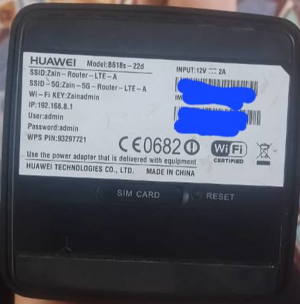 راوتر هواوي B618كات ١١  جوكر اسيه اثير كورك  يبث نطاق 4G  //5GHZ +  بلاص  منفذين انتينا خارجي  ٣ منافذ لاين .. يشغل خط اودي او ثغره مالته  سعر ٦٠  هوه توصيل وتساب ***********
